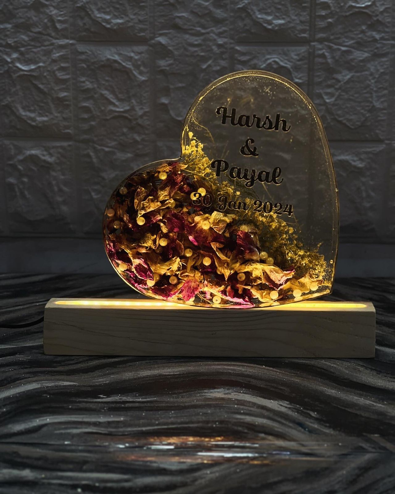 customized-wedding-flower-memory-india