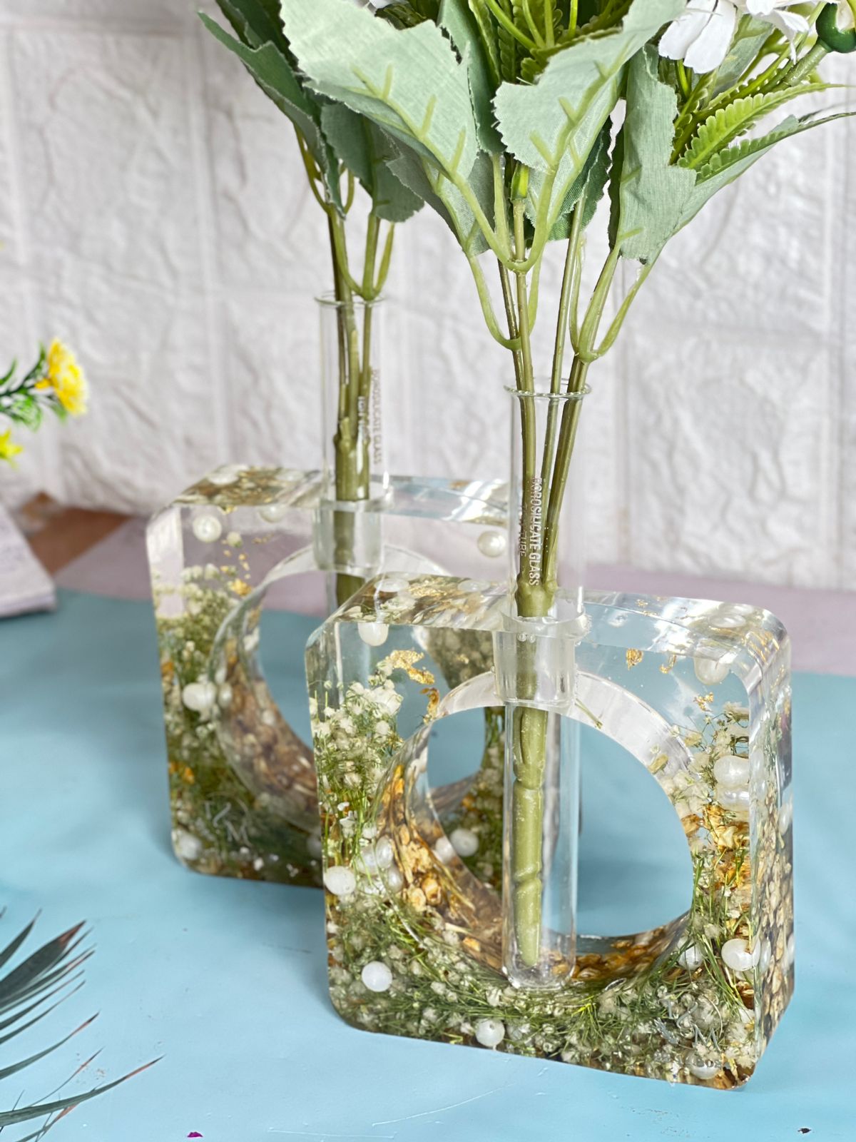 rectangular varmala preservation planter