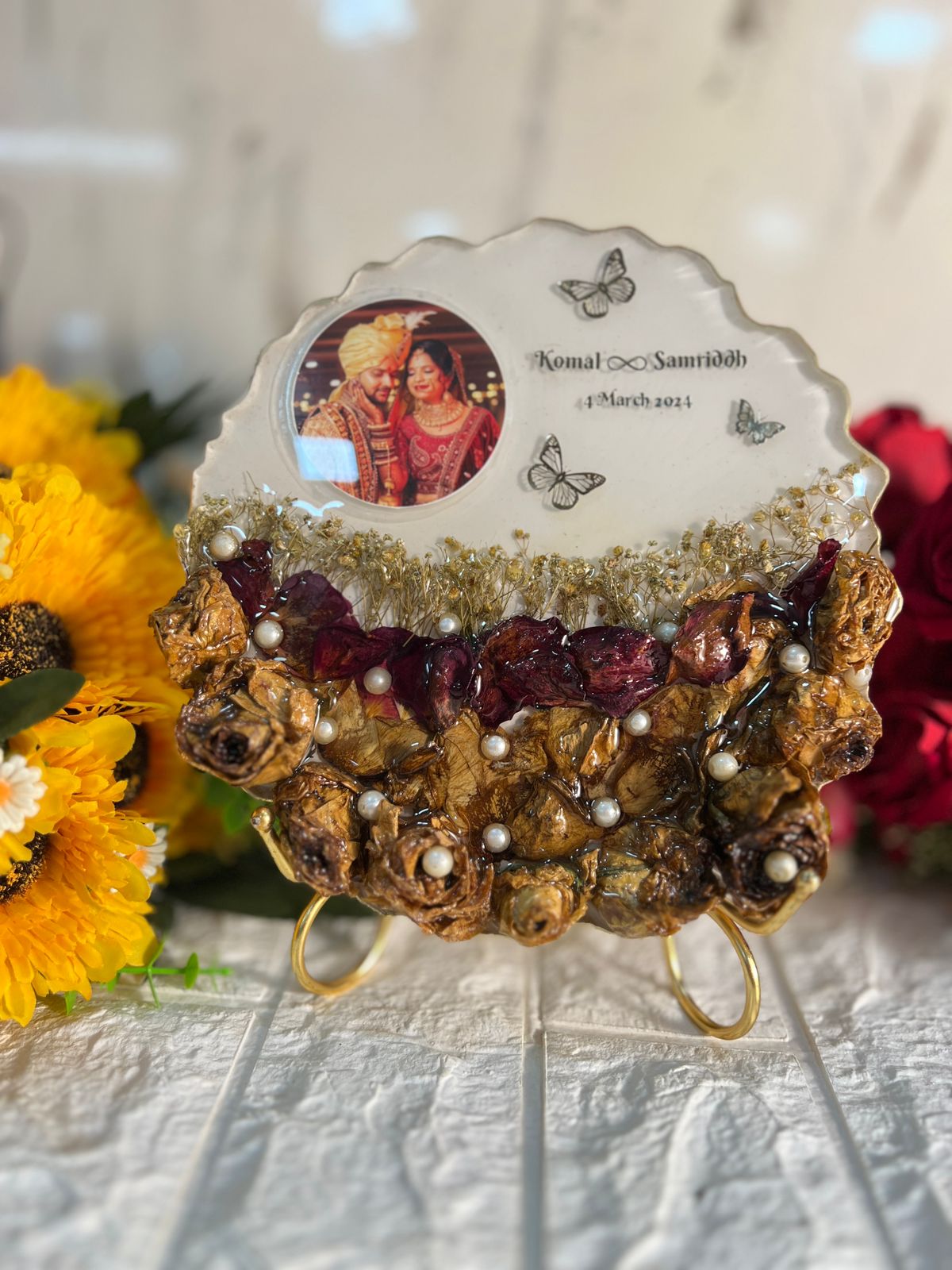 Resin Art for Wedding Memories