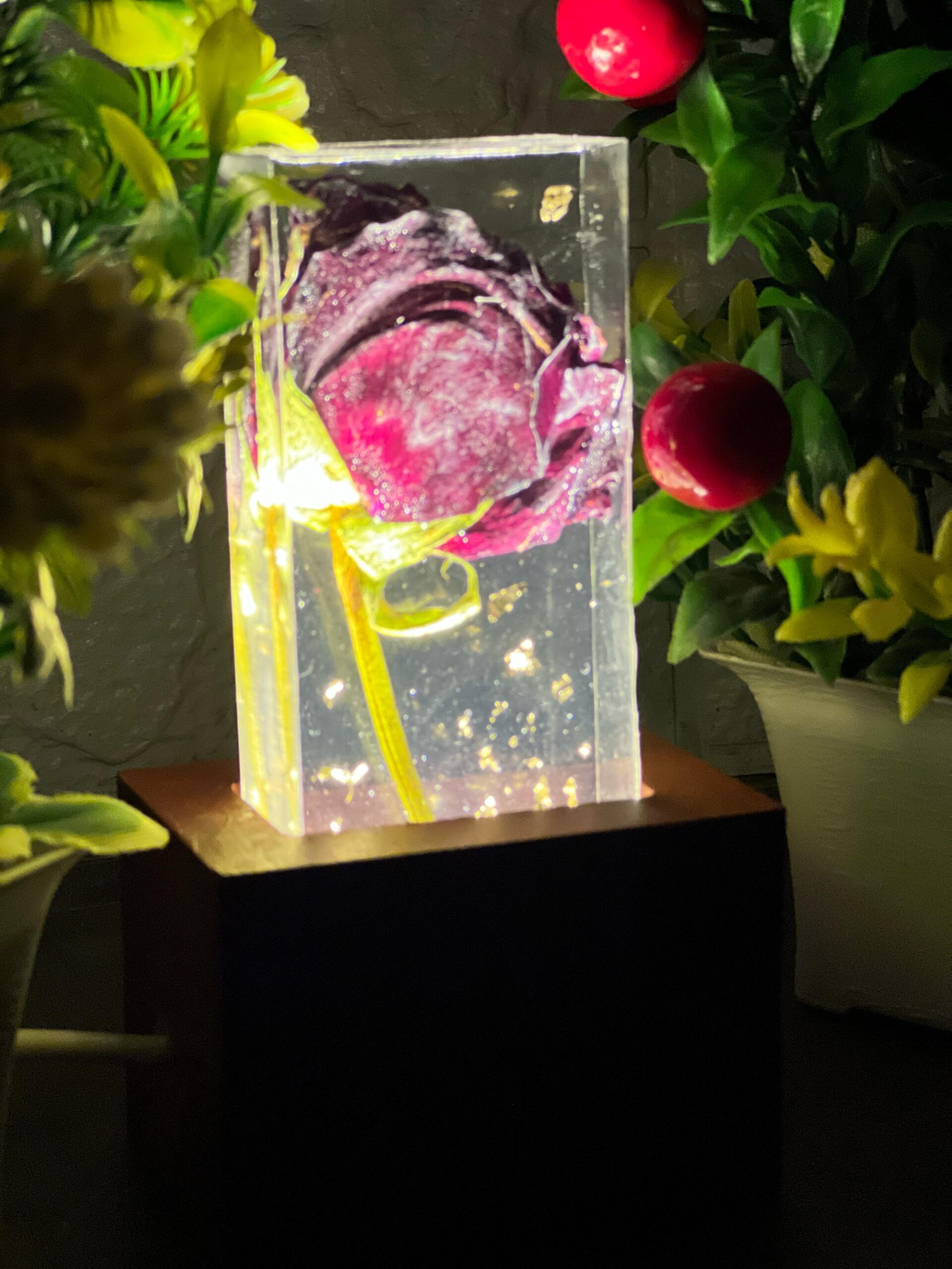 LED resin gift