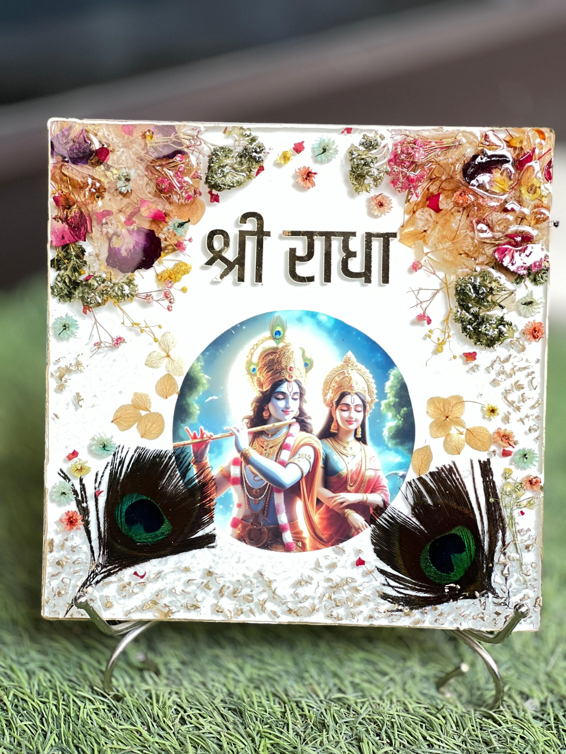 spiritual flower preservation frame