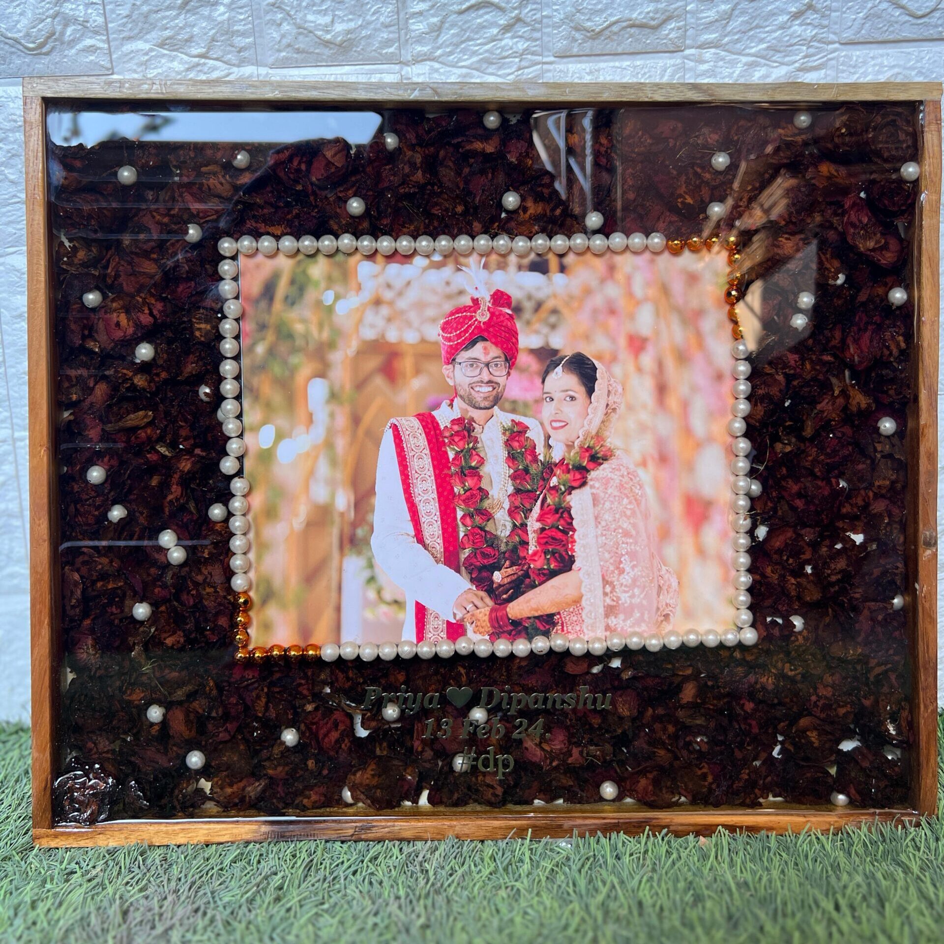 epoxy photo frame