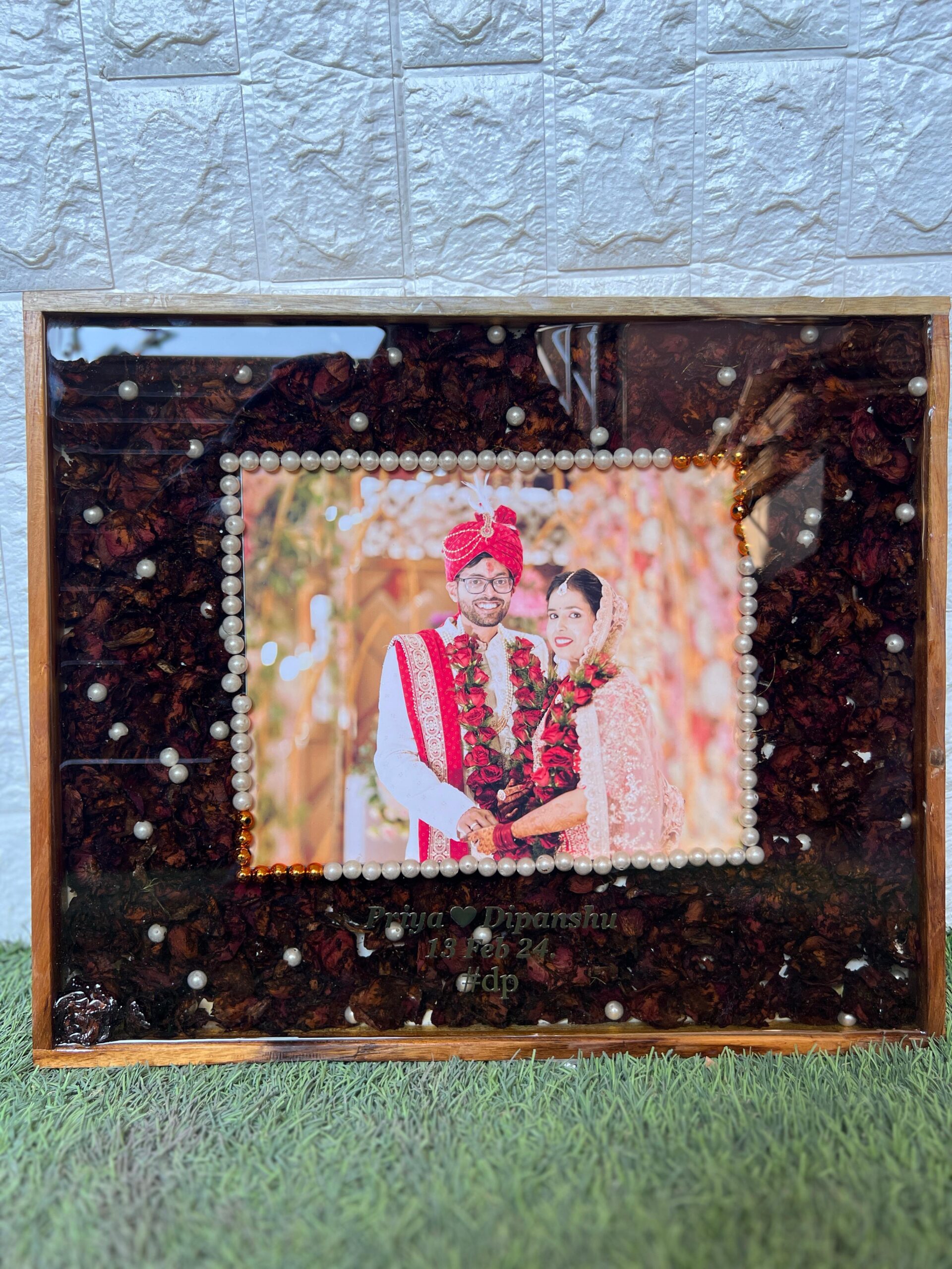epoxy photo frame