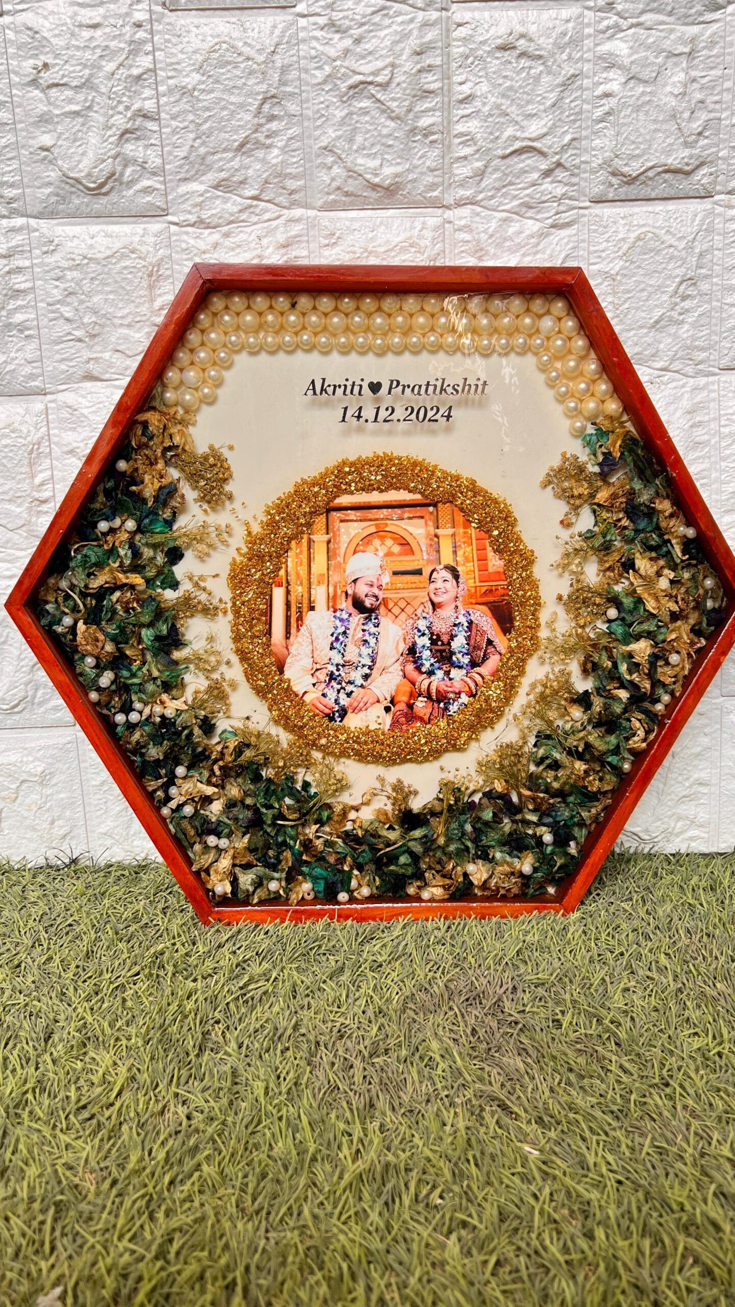 resin art varmala preserve