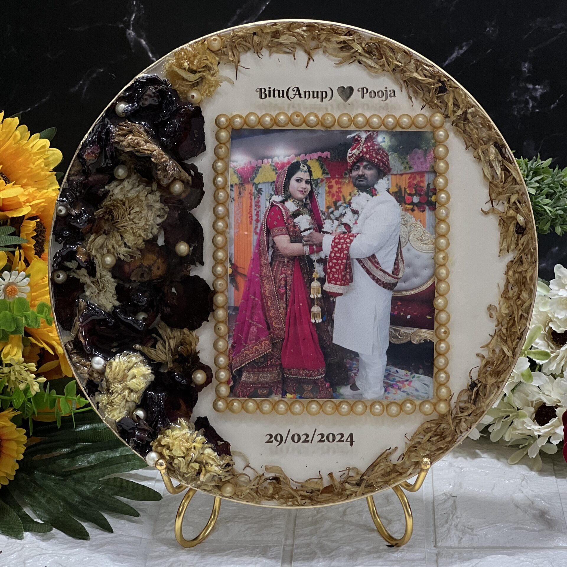 3D varmala preservation in resin
