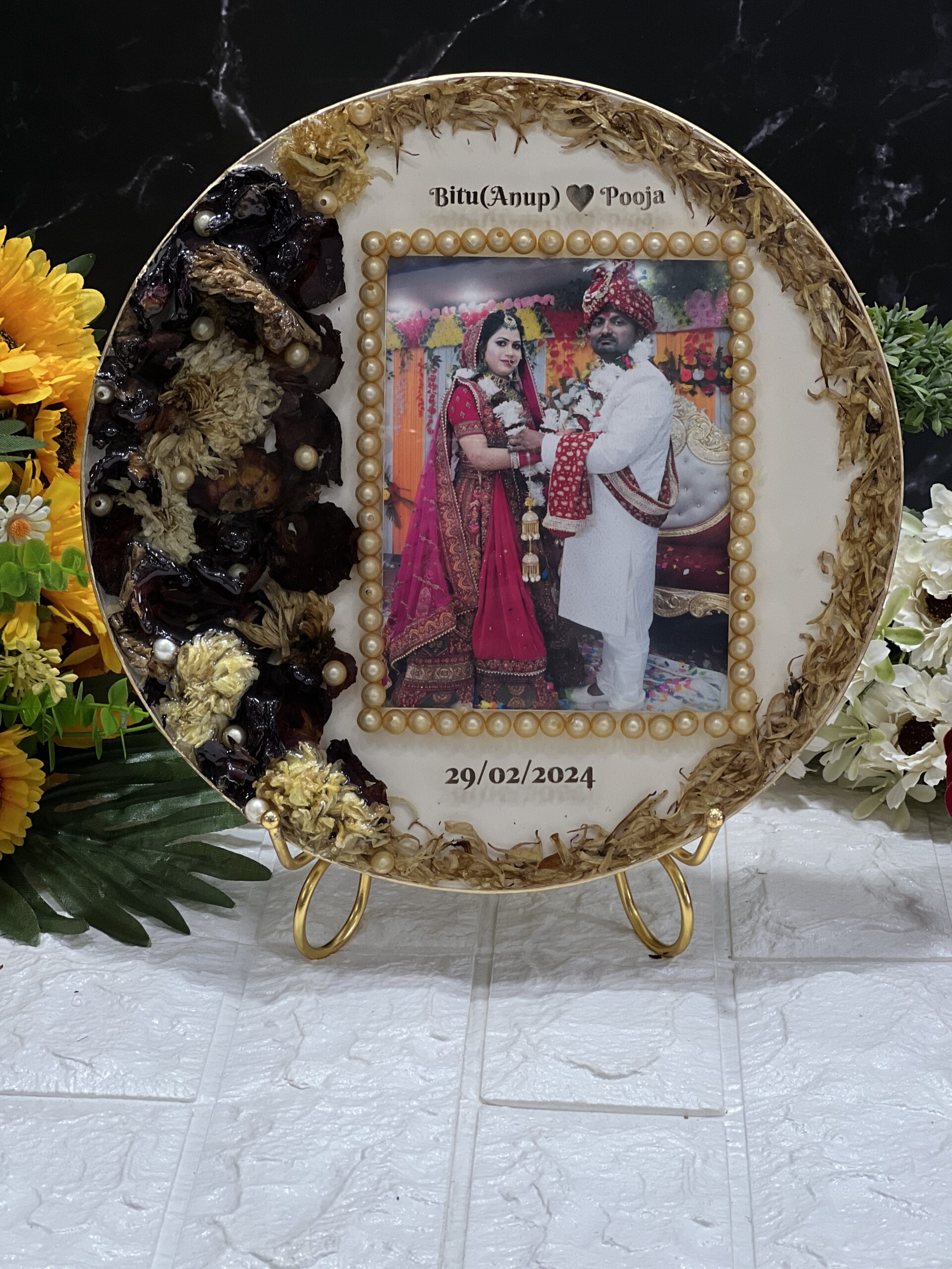 3D varmala preservation in resin