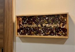 Resin Couple Nameplate