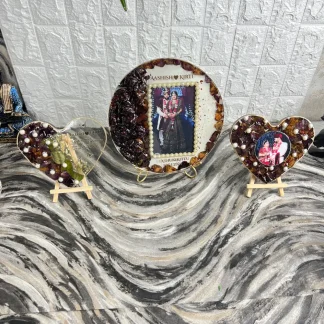 3 Set of Resin Frame | Varmala Preservation with Photo