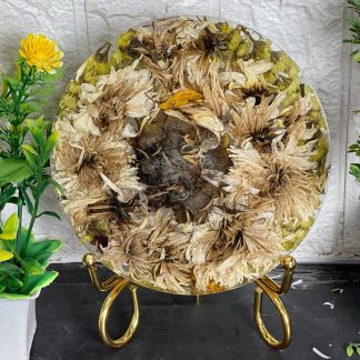 Sunflower-Themed Round Resin Deep-Casting Frame