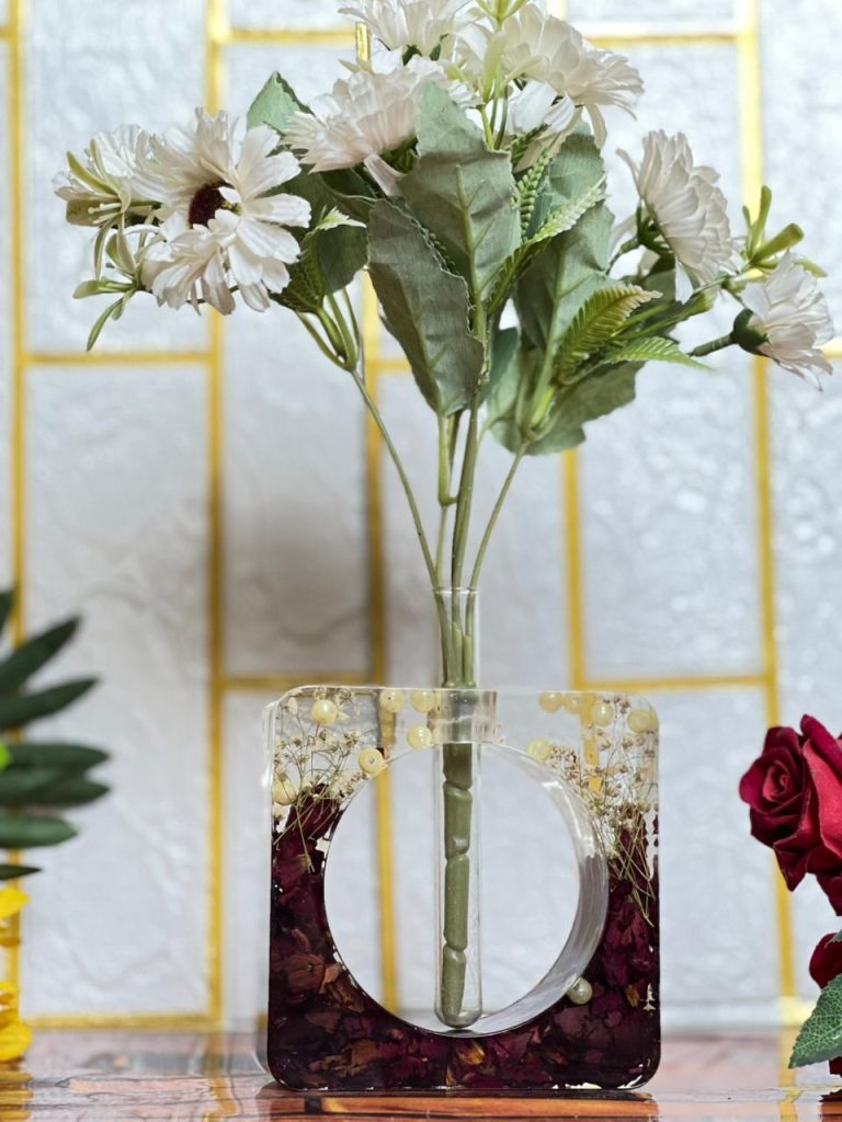 Resin Flower Preservation Frame | Resin Planter