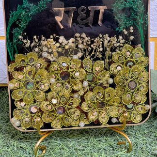 Radha-Name Decorative Resin Art Frame (6 inch)