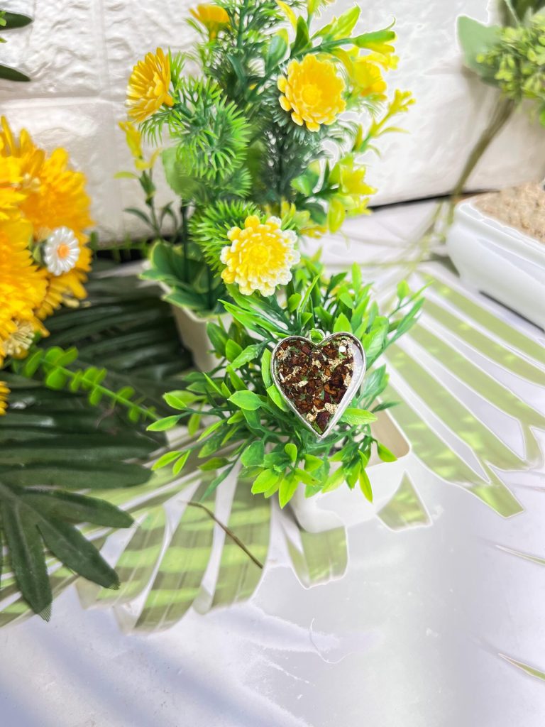 Varmala Flowers Preserved Resin Pendant Collection