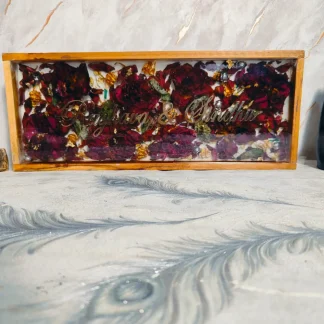 Wedding Varmala Preservation in Home Nameplate (15x5 Inch)