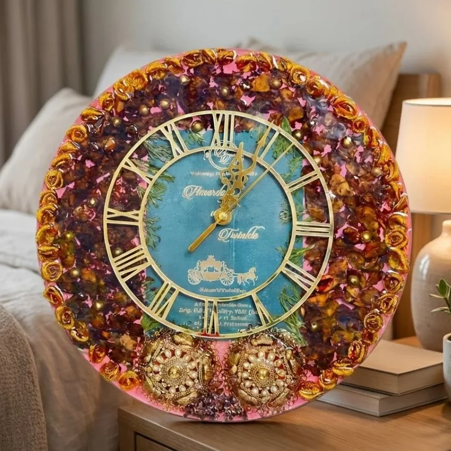 Preserved Varmala, Kaleeras & Wedding Card in ( 14- Inch) Frame