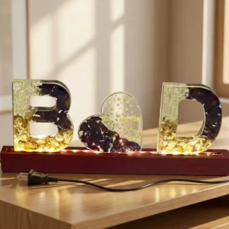 Varmala Preservation Name Initials LED Lamp