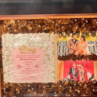 Personalized Wedding Keepsake Resin Frame – ( 15 by 18)-Inch Square
